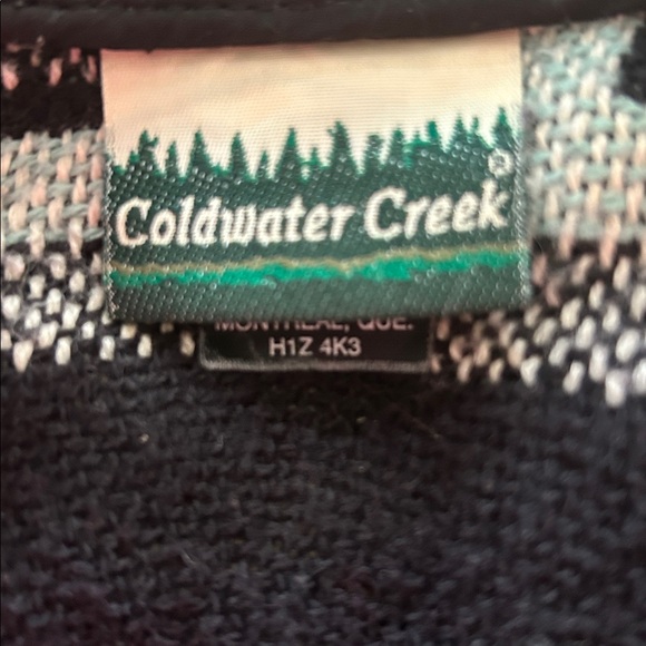 Coldwater Creek vintage Southwest Design cotton robe Womens One Size Fits Most - Picture 10 of 12